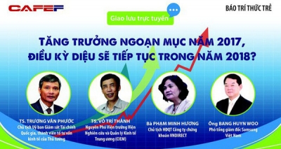 TĂNG TRƯỞNG NGOẠN MỤC NĂM 2017, ĐIỀU KỲ DIỆU SẼ TIẾP TỤC TRONG NĂM 2018?
