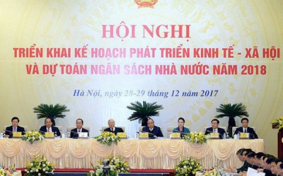 4 TRỌNG TÂM ĐIỀU HÀNH KINH TẾ CỦA CHÍNH PHỦ TRONG NĂM 2018