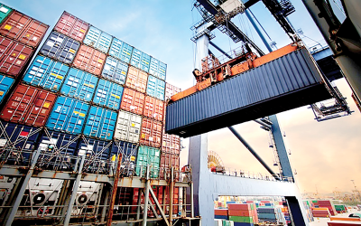 Hàng container qua cảng biển tăng gần gấp đôi sau 7 năm